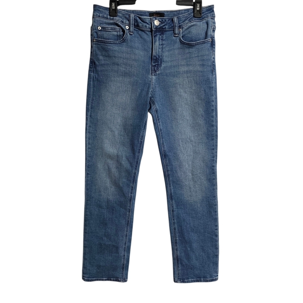 QUINCE LUNA STRETCH SLIM STRAIGHT JEANS SZ 29